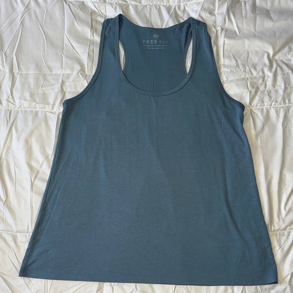Free Fly Women's Blue Tank Top